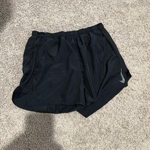 Men’s Nike running shorts in black